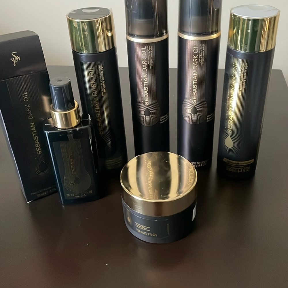 Sebastian dark oil hair treatment lot
